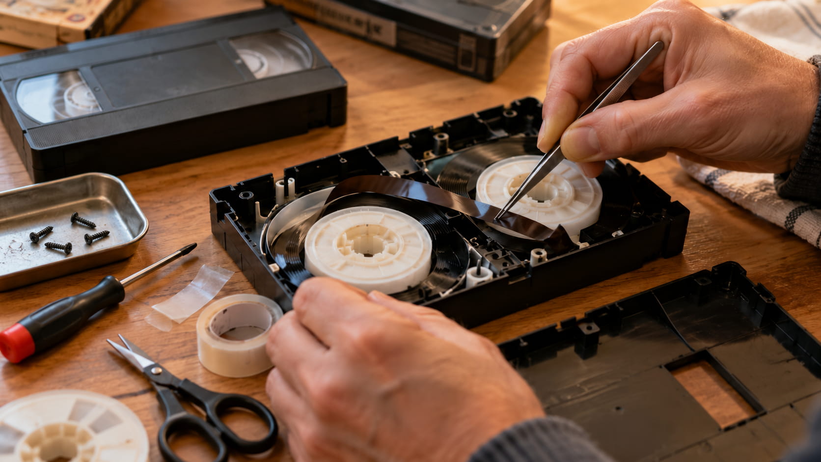 How To Fix VHS Tapes